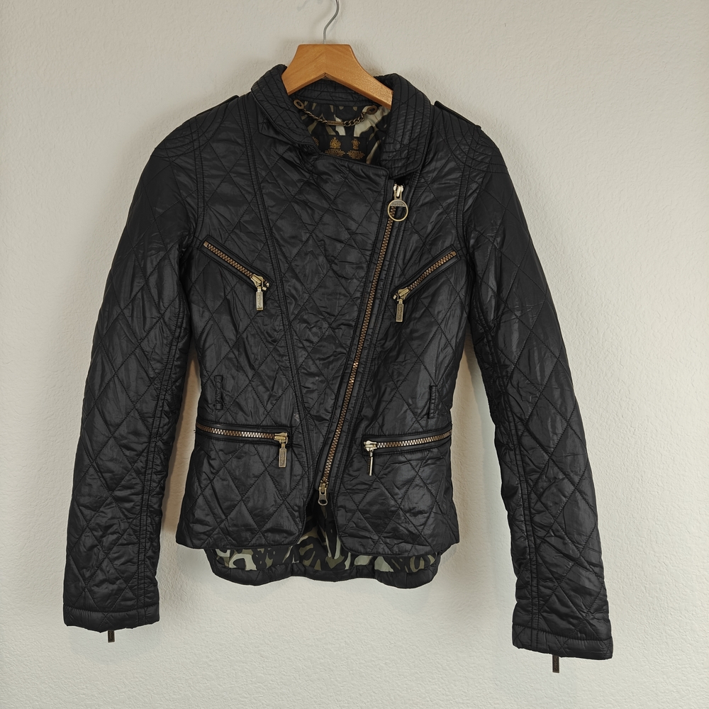 Barbour Black Quilted Jacket